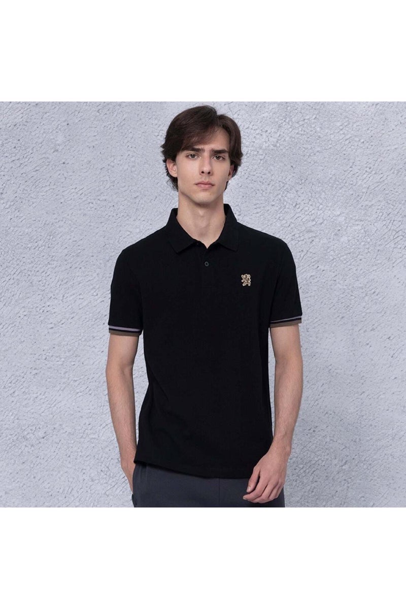GIORDANO Men's Black Performance Polo - Image 4
